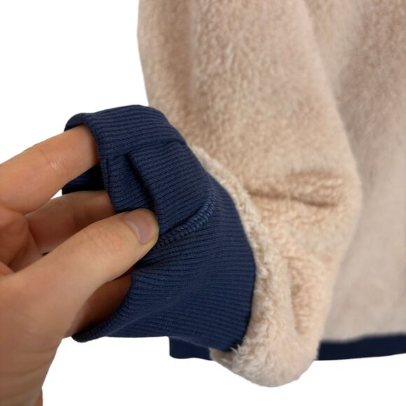 Athlete Girl So Snug Sherpa Cream 1/2 Zip Fleece Pullover Sweater Girls XXL - Picture 4 of 7